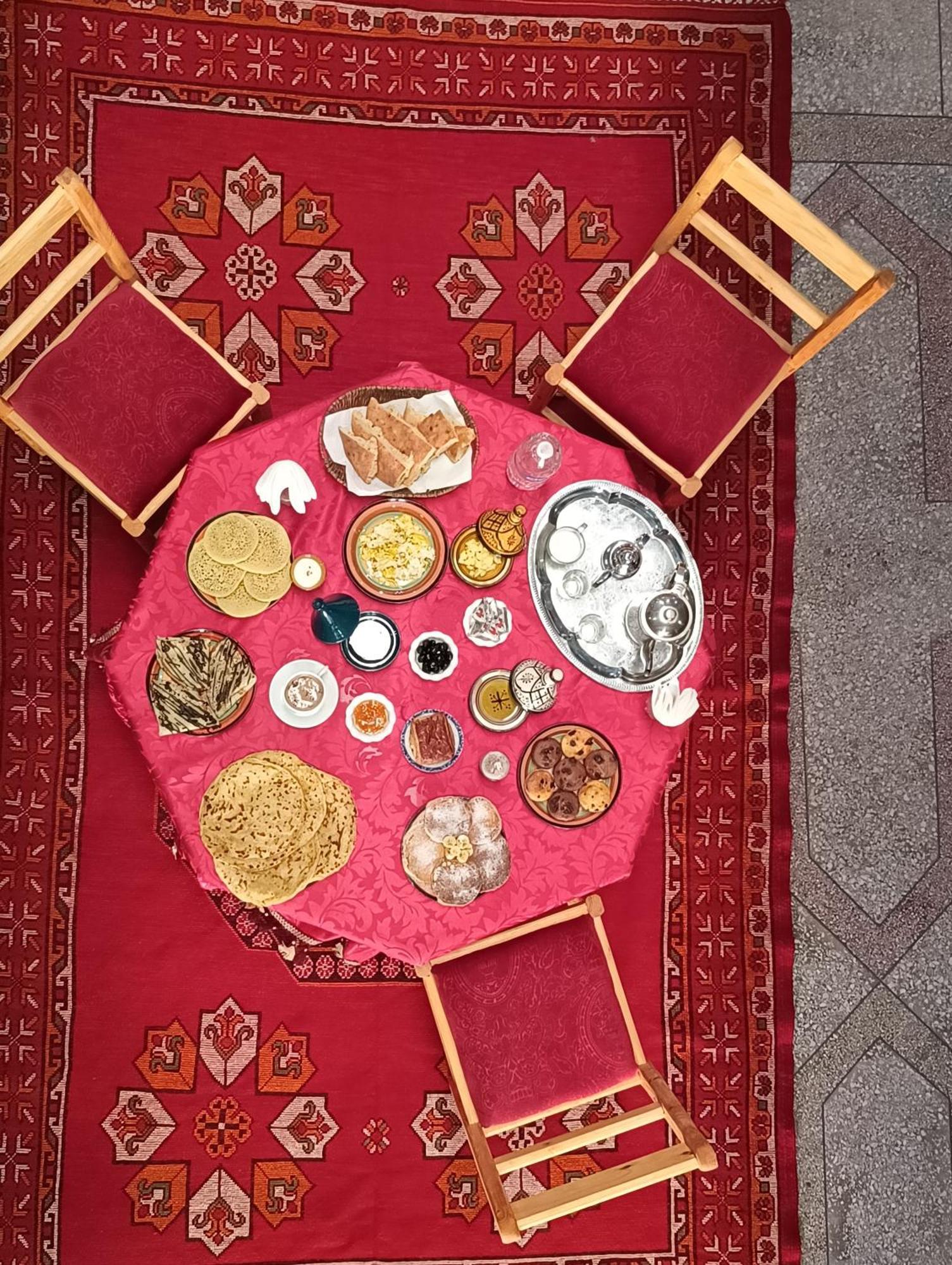 Riad Restaurant Marzouk Aït Baha Esterno foto