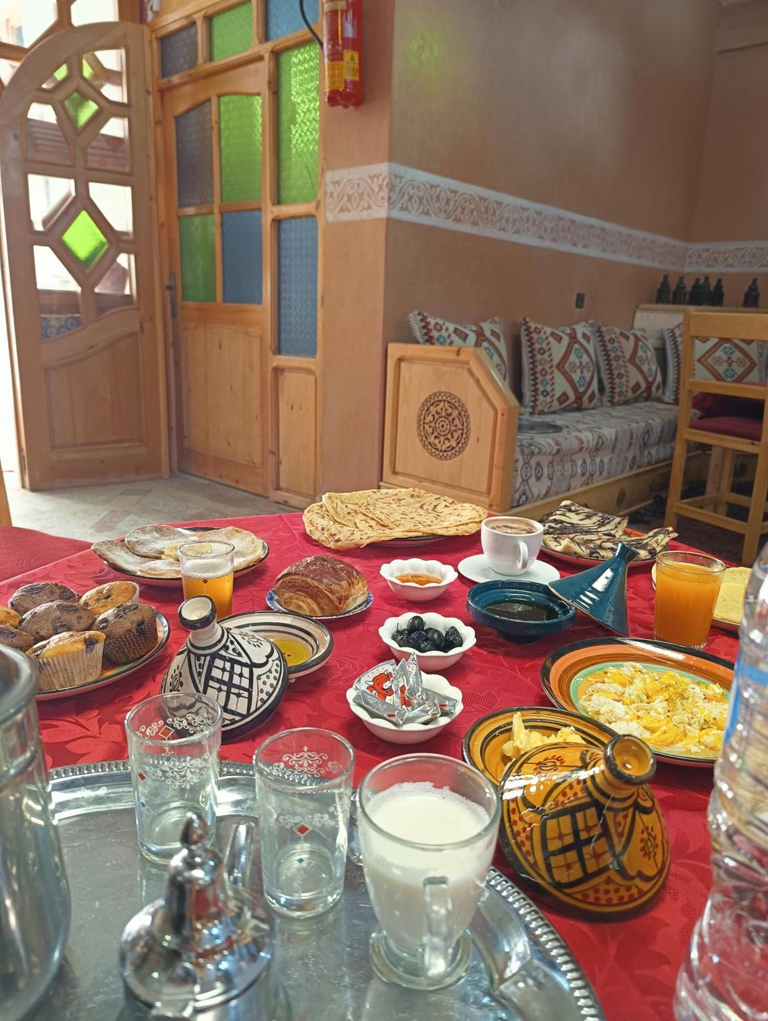 Riad Restaurant Marzouk Aït Baha Esterno foto